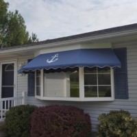 Custom Shaped Awning to Fit Window