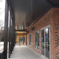 Flat Pan Self Guttering Canopy