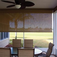 Motorized roller curtain