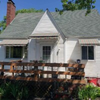 Shed style with open ends